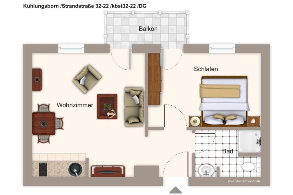 Strandstrasse 32 Strandstrasse 32-22 Ostseebad Kühlungsborn Exterior foto